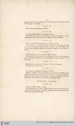 Dixième cahier