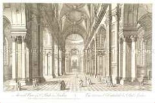 London, St.-Pauls-Kathedrale (Innenansicht) - aus einer Folge (17 Ansichten)