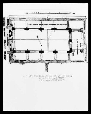 Grundriss von Saint-Pierre-aux-Nonnains
