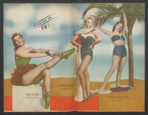 Vera Ellen, Jane Powell, Ivonne de Carlo - [Ilustración]
