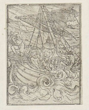Schiffmann, aus: Symphorien Barbier, Les images de la mort, Lyon 1562, C 1 verso