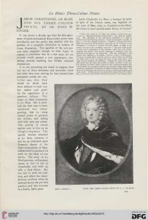 28: Jakob Christoffel Le Blon and his three-colour prints
