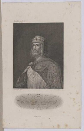 Bildnis des Heinrich I., König des Römisch-Deutschen Reiches