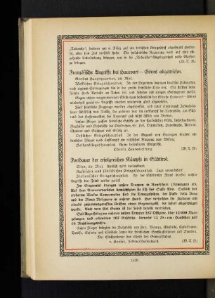 Französische Angriffe bei Haucourt-Esnes abgewiesen.