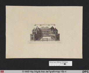 Prospect des Landschaftlichen Hauses zu Hannover.