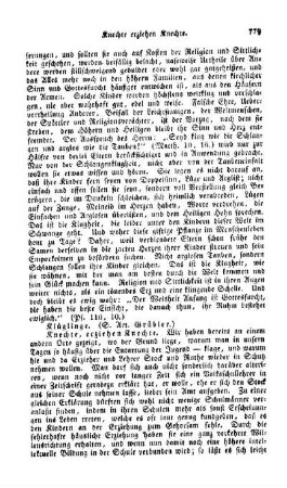 Knechte, erziehen Knechte