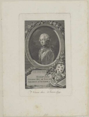 Bildnis des Ferdinand de Toscane et d'Autriche