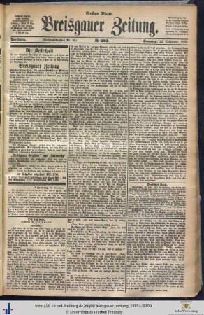 22.09.1895 (Erstes Blatt)