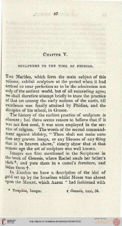V: Sculpture to the time of Phidias