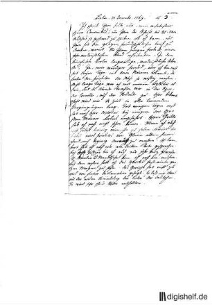 3: Brief von Heinrich Christian Boie an Johann Wilhelm Ludwig Gleim