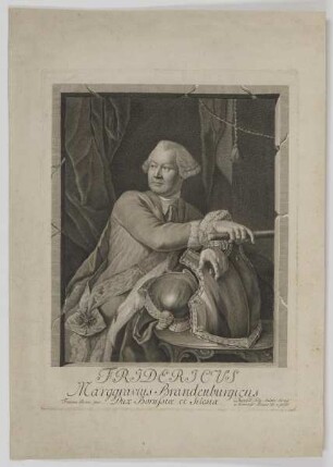 Bildnis des Fridericus Brandenburgicus