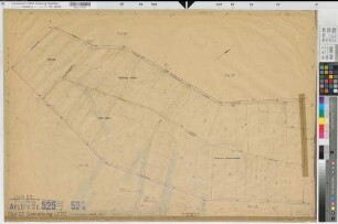 Lette (Coesfeld), Flurbereinigung Lette II, Bl.22 Zuteilungskarte Lette Flur 22