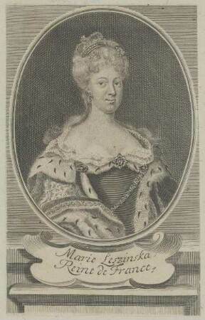 Bildnis von Marie Leszinska, Königin von Frankreich