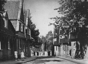 Essen, Siedlung Margarethenhöhe (Gartenstadt), 1906 gestiftet von Margarethe Krupp; Metzendorf, Georg