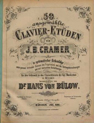 50 ausgewählte Clavier-Etüden