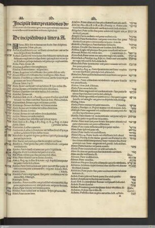 Mehrsprachiges Register biblischer Namen