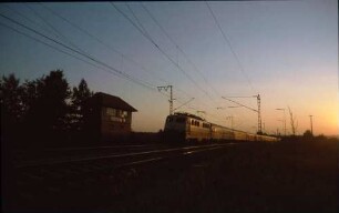 Eutingen Lok 110 290 D382 Barbarossa Mailand-S