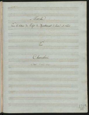 Märsche; woodwinds, brasses; F-Dur