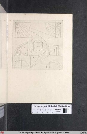 Darstellung und Konstruktion geometrischer Körper.