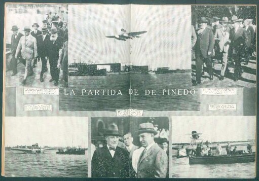 La partida de De Pinedo
