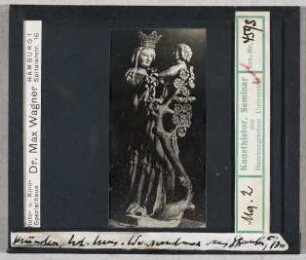 München, Nationalmuseum: Madonna aus Straubing