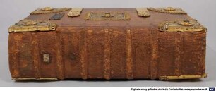 Luxuseinband zu: Biblia veteris et novi testamenti (Grillinger-Bibel) - BSB Clm 15701#Einband