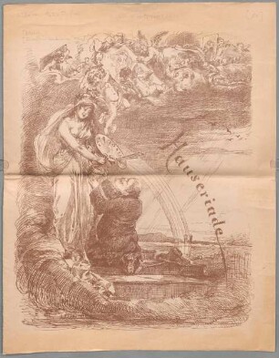 Allotria : Kneipzeitung. [14]. [ca. 1900]