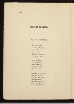 Adagio in cis-moll