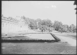 Potsdam, Schloss Sanssouci, Oberste Terrasse.