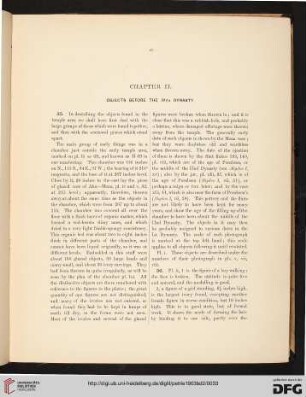 Chapter II: Objects before the IVth Dynasty