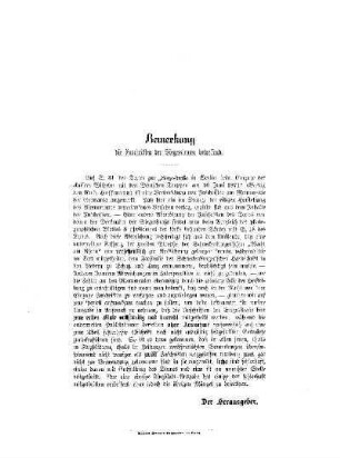 Bemerkung die Inschriften der Siegesstrasse betreffend