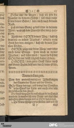 Anmerckungen.