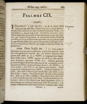 Psalmus CIX.