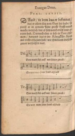 Exurgat Deus. Psal. LXVIII.