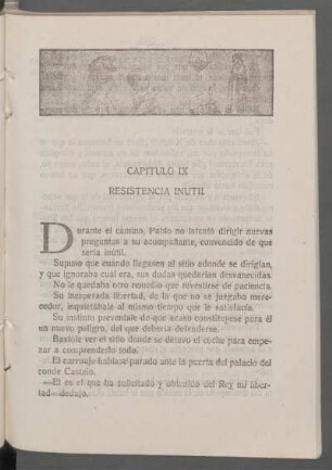 Capítulo IX - Resistencia inútil