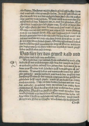 Und fürt her das gemest kalb und schlachts ...