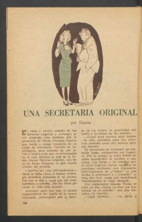 Una secretaria original