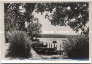 Neustettin, Am Streitzigsee, Bootssteg