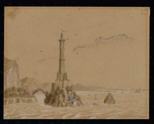 Leuchtturm Monatskonkurrenz Mai 1833: Perspektivische Ansicht
