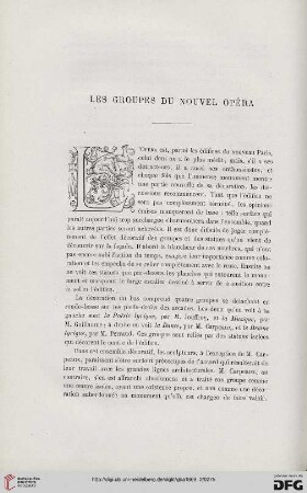 2. Pér. 2.1869: Les groupes du nouvel opéra