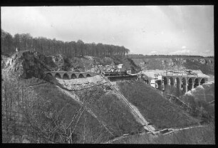 Drachenlochbrücke: Baustelleneinrichtung