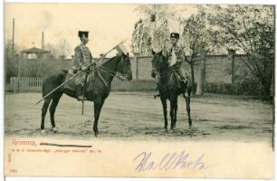 Grimma. Königlich Sächsisches 2. Husaren-Regiment Königin Carola Nr. 19