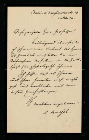 Berlin, 05.05.1892.