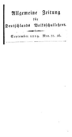 35/36: Heft 35/36