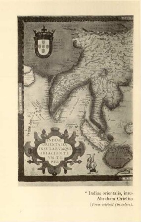 "Indiae orientalis, insularumque adiacientum" ...