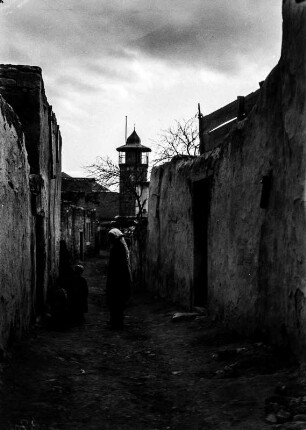Kleine Straße in Syrien (Deutsche Indien-Expedition 1926/1929 - Rückreise: Irak-Syrien-Libanon-Türkei)