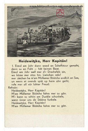 Heidewitzka, Herr Kapitän