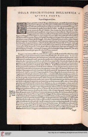Quinta parte: Della descrittione dell'Africa