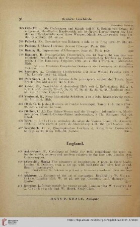 England (Nr. 408-445)