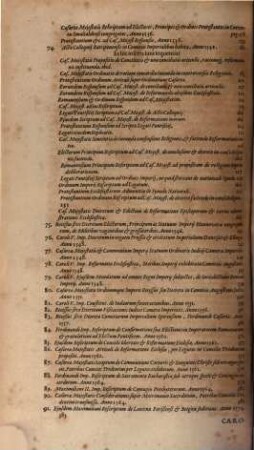 Collectio Constitutionum Imperialium, Hoc est, DD. NN. Imperatorum, Caesarum, Ac Regum Augustorum, Sacri Imperii Germano-Romani, Recessus, Ordinationes, Decreta, Rescripta, Mandata, Et Edicta, In Publicis Comitiis Promulgata, Aut Alias Edita, 2. In quo omnia nunc prim'úm eduntur